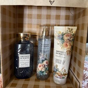 Bath & Body Set - DRESSED IN WHITE set